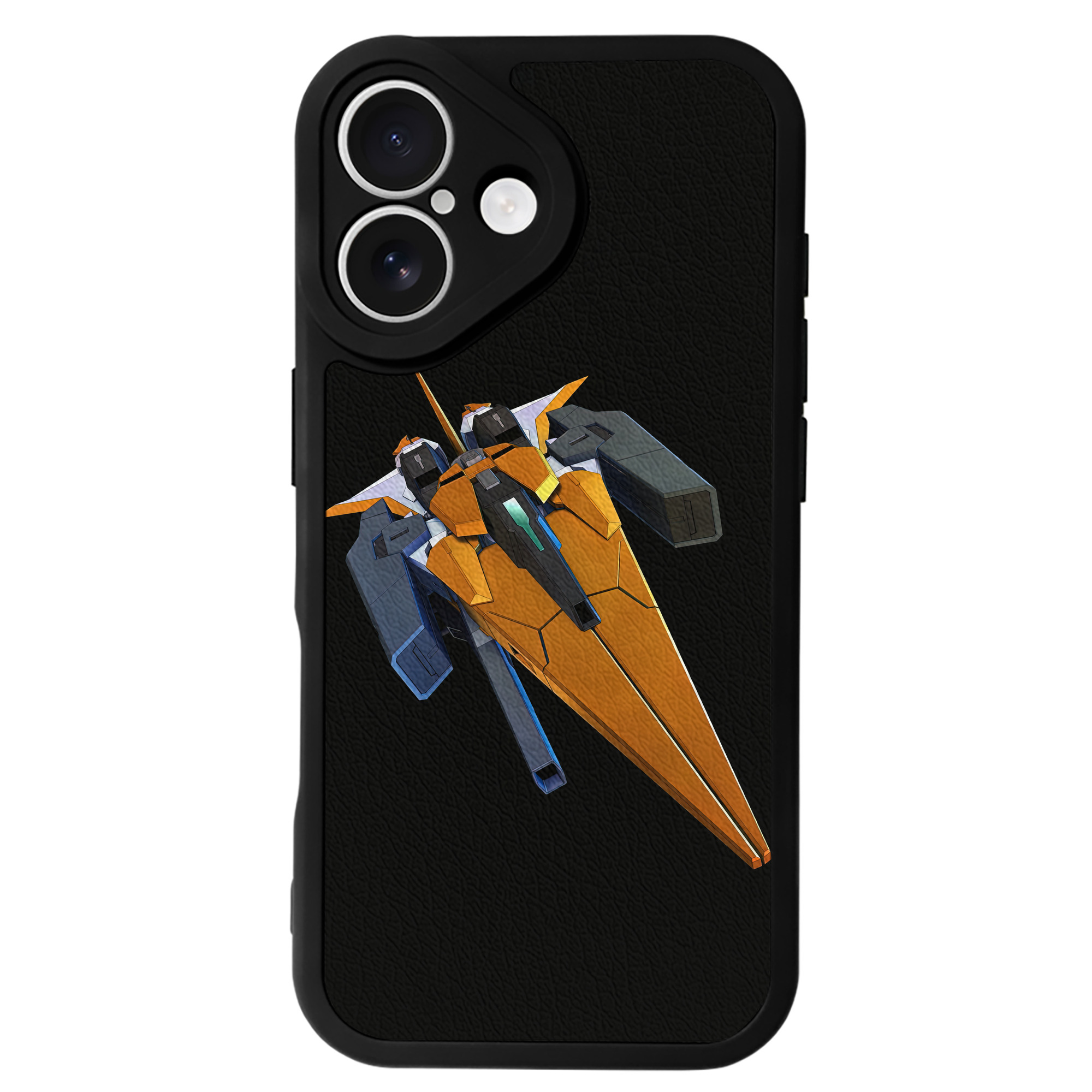 （画像用） 機動戦士ガンダム Mobile Suit Gundam 【iPhone 16シリーズ対応】シリコンスマホケース（レザー調） 材質：シリコン